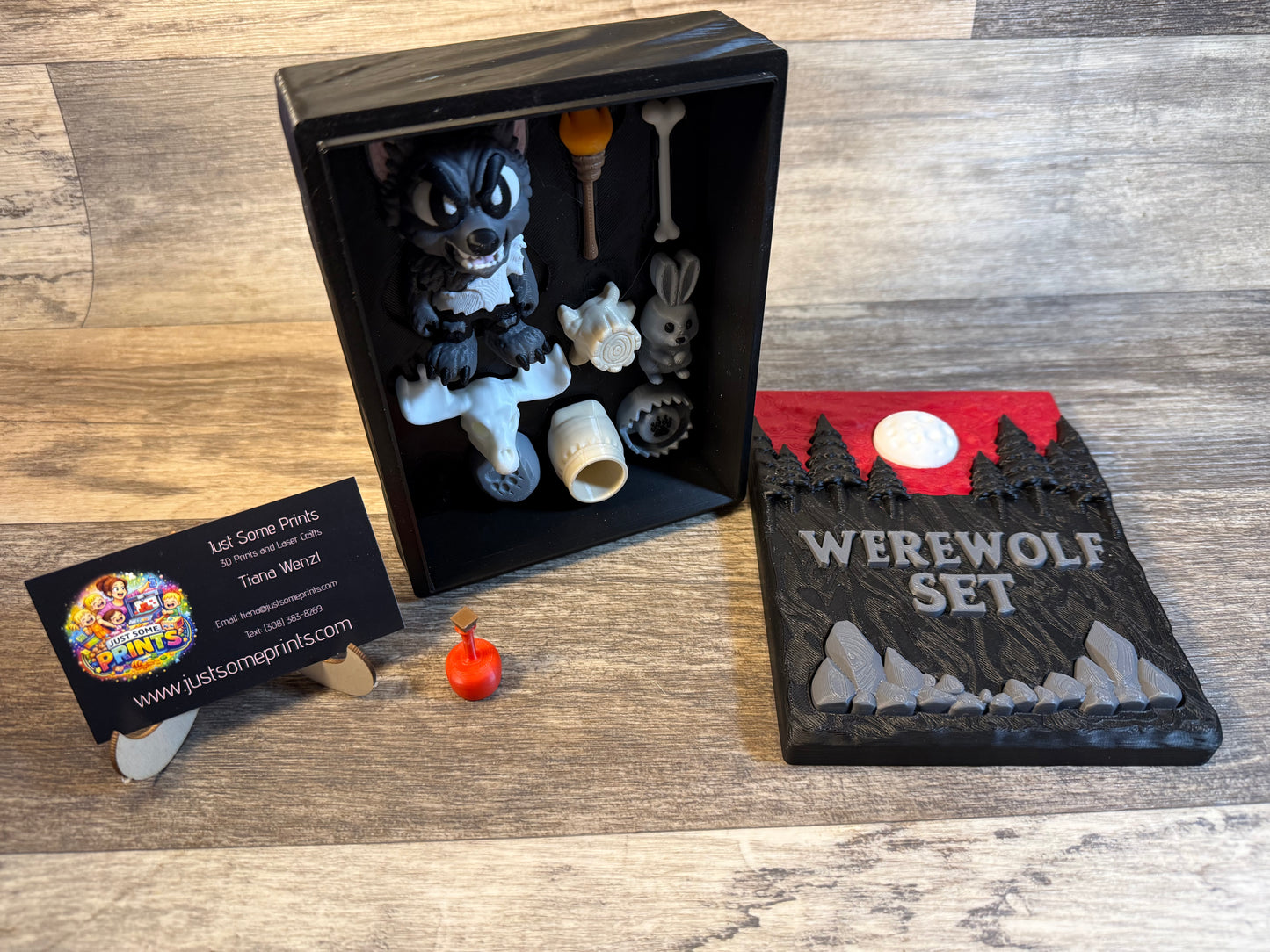 Werewolf Book Playset