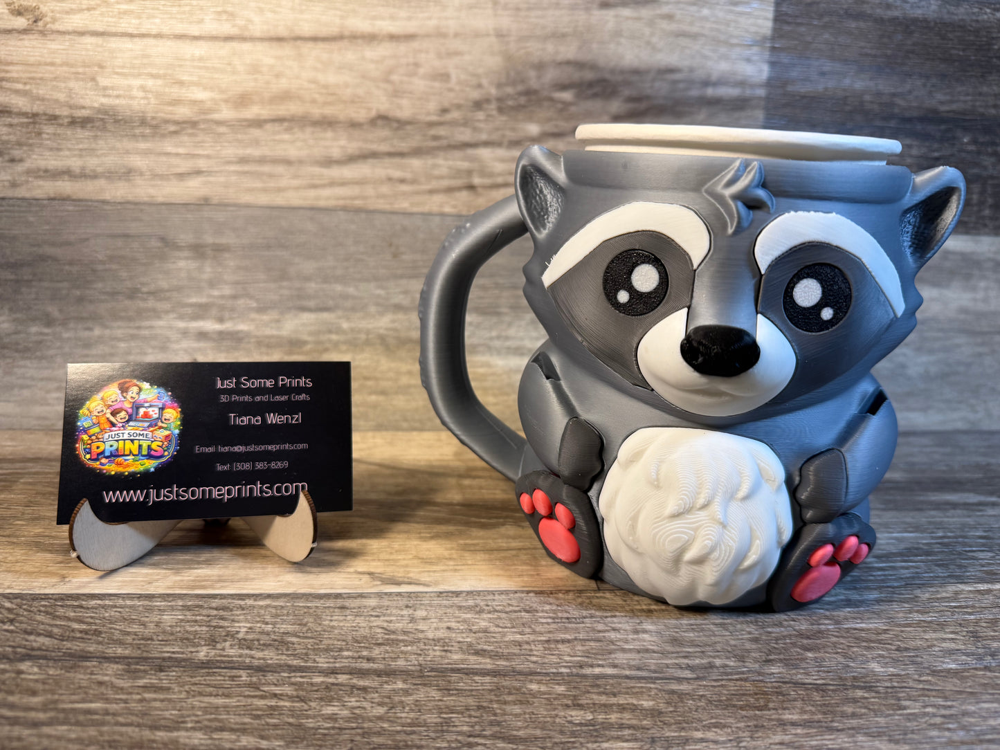 Racoon Ice Cream Buddy