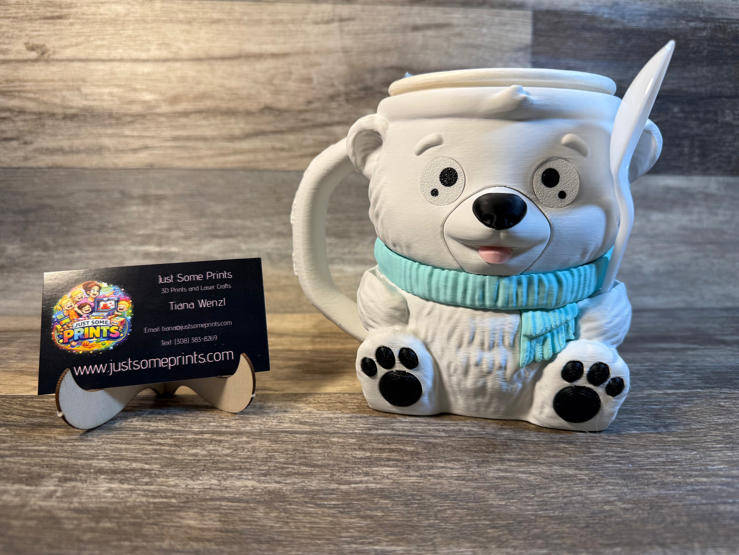 Polar Bear Ice Cream Buddy